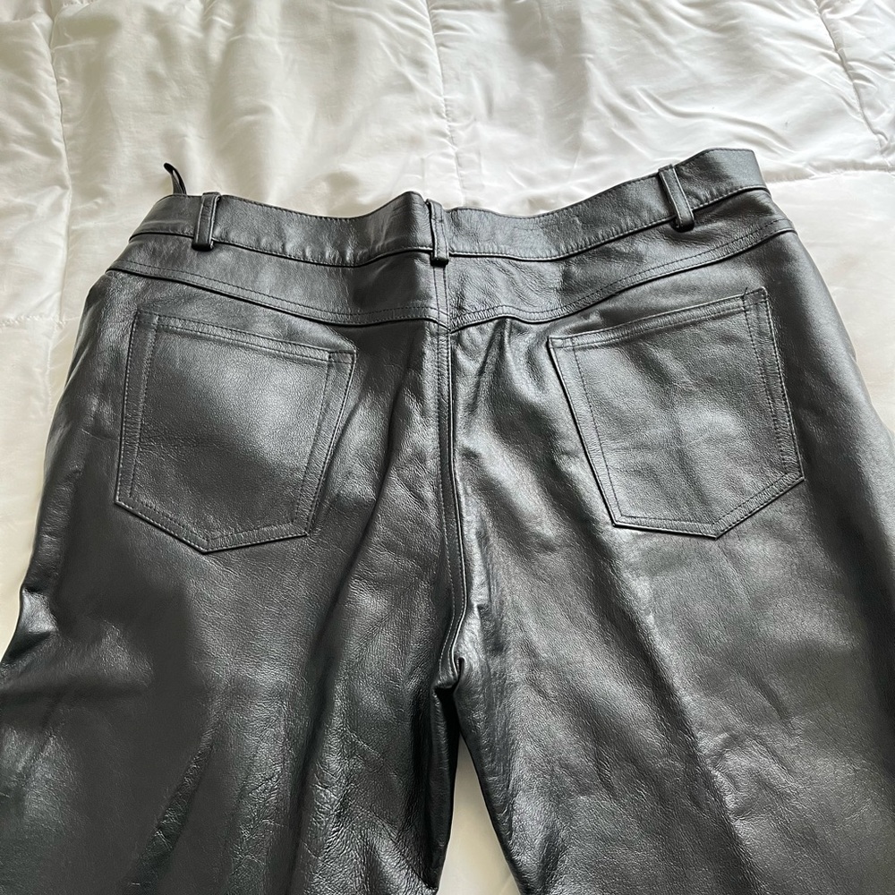 Vintage Leather Pants by Monroe & Main